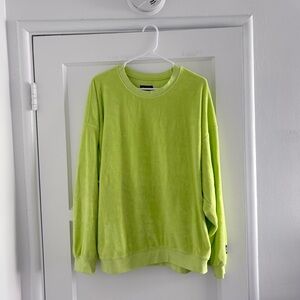 Daily Drills Terry Cloth Crewneck